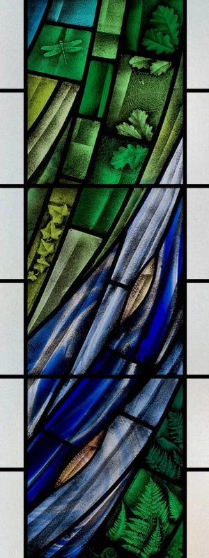 Stained Glass Window Film, Retro Stickers, Static Cling, Kitchen, Bathroom, Bedroom, Sliding Door, Home Decor, Custom Size