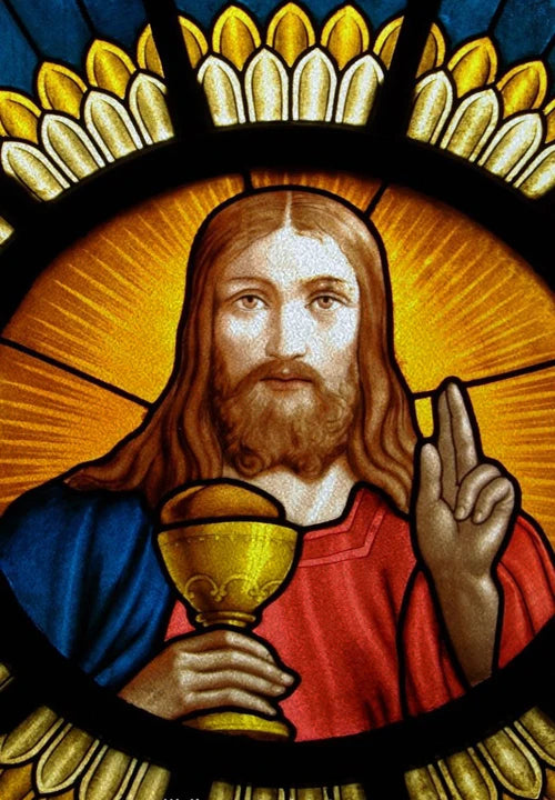 Custom Size Window Film, Stained Glass Films, Jesus Christ, Virgin Mary, Door Stickers, Church Style