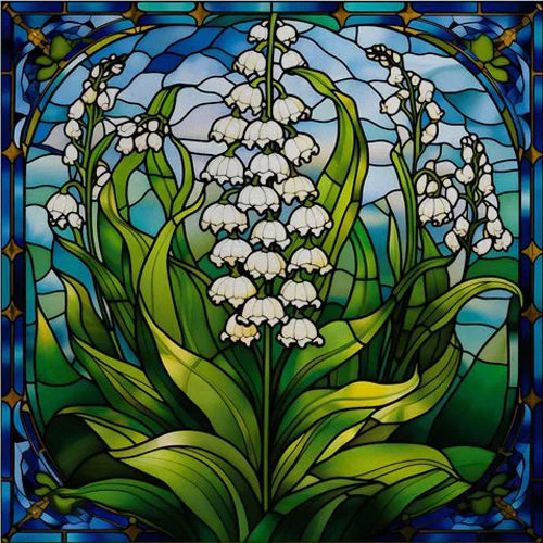 Custom size Window Film Stained Glass Films Frosted Privacy Static Cling Retro Flower Sticker Bathroom Skylight Decor