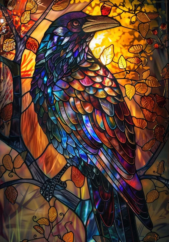 Customized Stained Glass Film Window Films,Static Cling Frosted Privacy Bird Eagle,Bathroom Kitchen Door Sticker