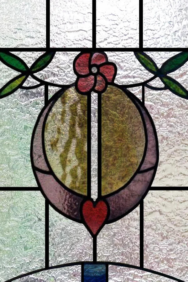 Custom Size 3D Matte Window Film, Stained Glass, Decorative UV Window Sticker, Privacy Frosted Static Cling, Decor for Glass