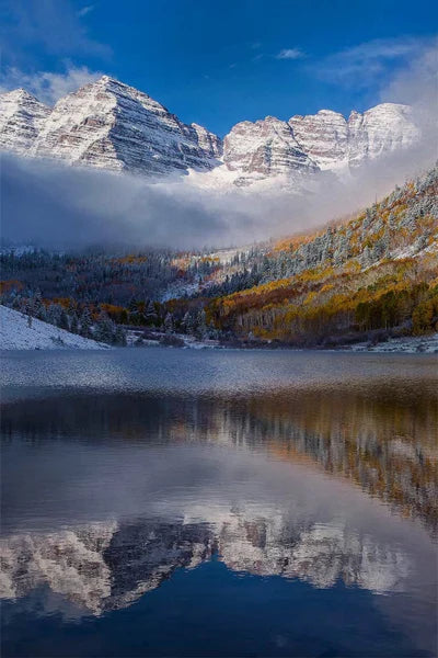 Frosted Stained Glass Window Film, Customized,Scenery,Tree,Waterfall,Static Cling Sticker,Home Decor