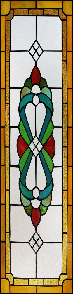 Frosted Stained Glass Window Film, Church Static Cling,Privacy Retro Door Sticker,Kitchen, Office, Home Decor, Customized