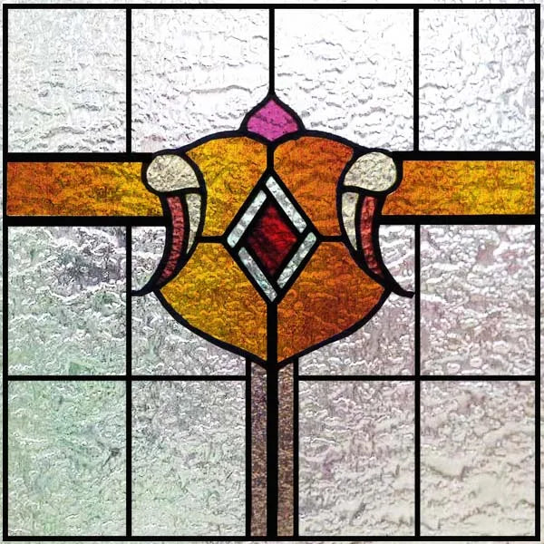 Custom size 3D Matte Window Film Stained Glass Decorative Uv Window Sticker Privacy Frosted Static Cling Window Decal for Glass