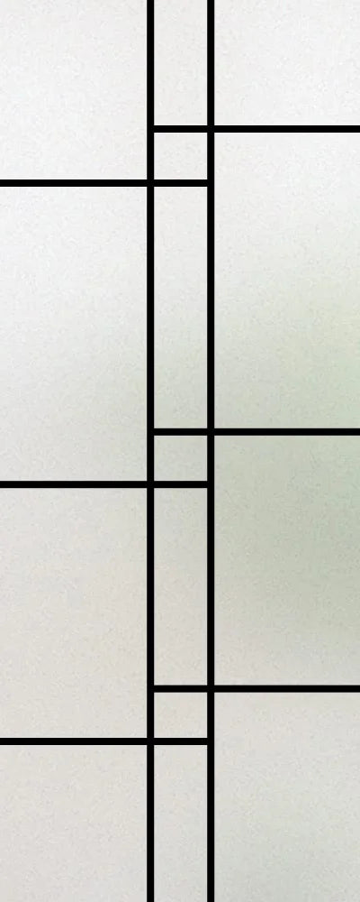 Custom Size Stained Glass Window Film,Frosted Privacy, Static Cling, Door Sticker,Kitchen, Bathroom, Home Decor