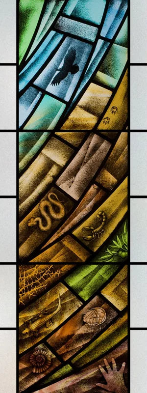 Stained Glass Window Film, Retro Stickers, Static Cling, Kitchen, Bathroom, Bedroom, Sliding Door, Home Decor, Custom Size