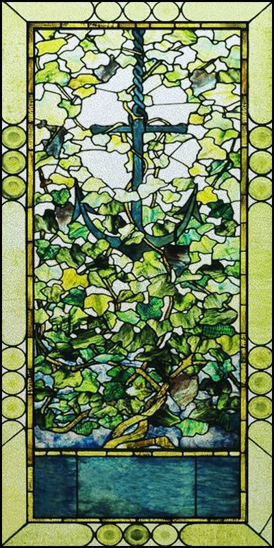 Custom Size Window Film, Stained Glass Stickers, Static Cling, Frosted Privacy, Classic Style, for Window Door, Home Decor