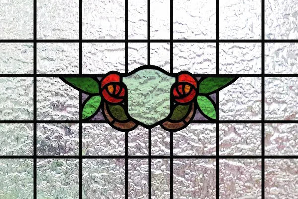 Custom Size 3D Matte Window Film, Stained Glass, Decorative UV Window Sticker, Privacy Frosted Static Cling, Home Decal