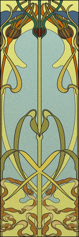 Frosted Stained Glass Window Film, Customized  Static Cling,,Privacy, European Style ,For Office, Bathroom Home Decor