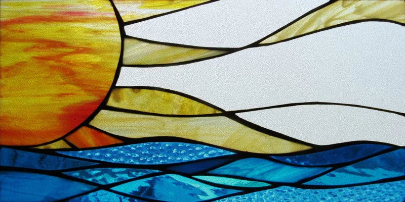 Window Film Stained Glass Stickers,Custom size Static Cling Frosted Privacy,Bird Tree Print For Transom Window Glass Home Decor