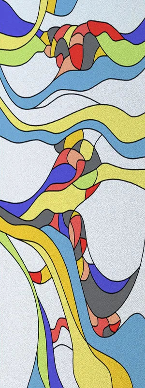 Custom size Stained Glass Films,Flower, Fruit,Tree,Leaf,Bird,Fish Painting Stickers For Bathroom Bedroom Door Office Home Decor