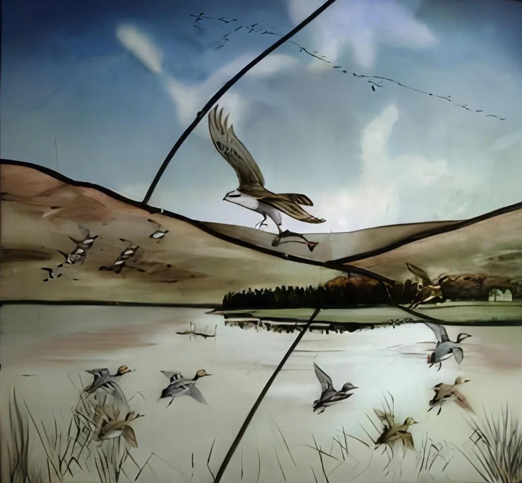 Stained Glass Window Film Frosted Glass Sticker,Custom made to fit any Window Size or Shape,Kitchen Bathroom Door Home Decor