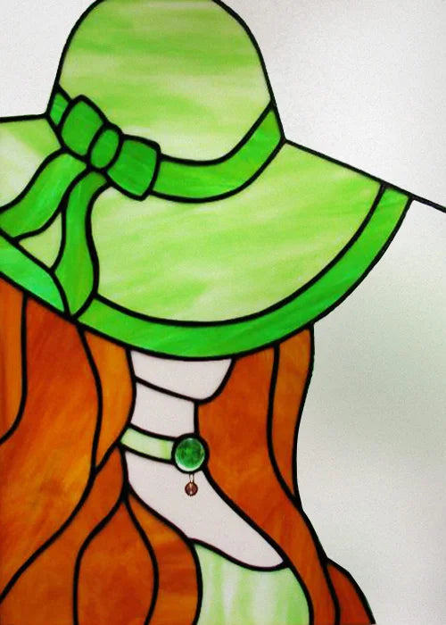 Stained Glass Window Film, Frosted Glass Sticker, Forest，Custom Size, Animals, Plants, Kids Room Door, Poster, Home Decor