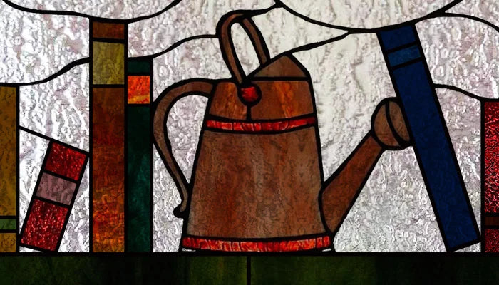 Custom Size 3D Matte Window Film, Stained Glass Decor, UV Window Sticker, Privacy Frosted Static Cling, Book Pattern for Glass