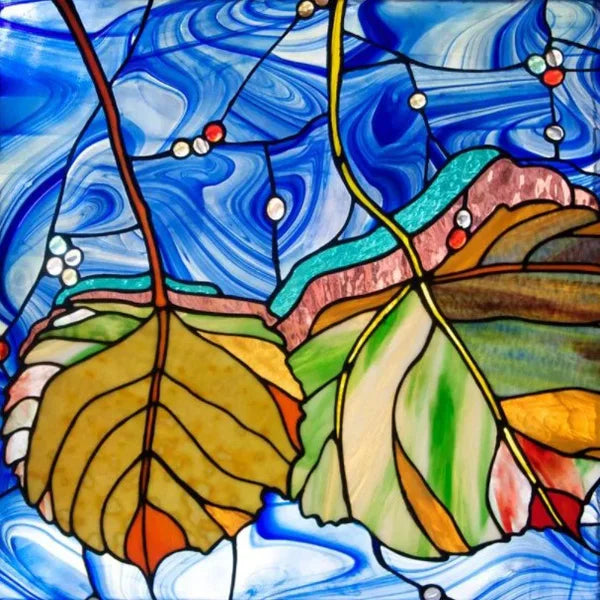 Window Film Stained Glass Films Static Cling Stickers for Bathroom Kitchen Office Home Decor,Tree,Animal,Custom fit to any Size