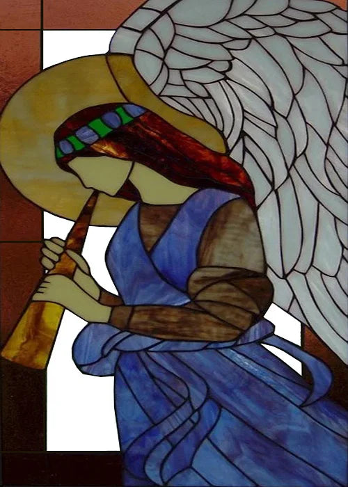 Custom Size Window Stained Glass Films,Mermaid,Flower, Fairy,People Painting Stickers for Bathroom, Door, Office, Home Decor