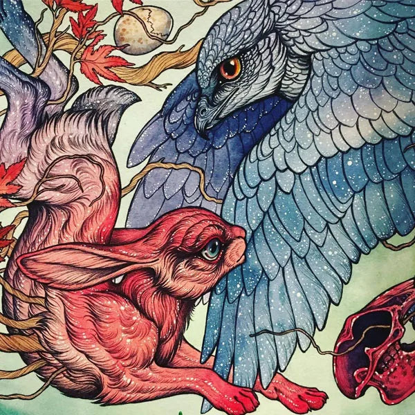 Custom Size Stained Glass Window Film Frosted Films, Animal Dog Cat Tiger Birds Static Cling,Window Covering for Home Office