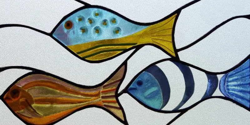 Window Film Stained Glass Stickers,Custom size Static Cling Frosted Privacy,Bird Tree Print For Transom Window Glass Home Decor