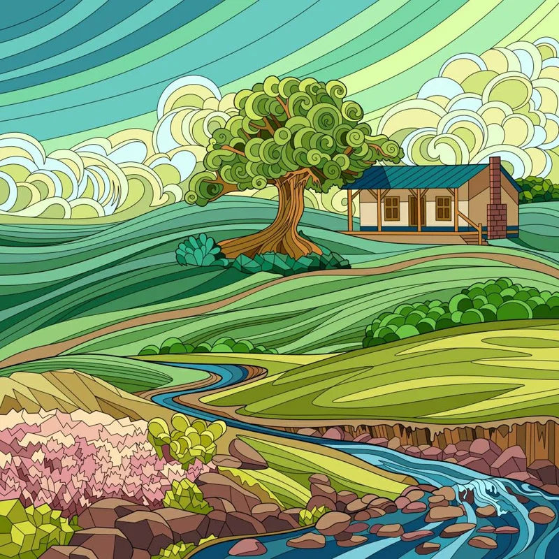 Frosted Stained Glass Window Film, Customized Scenery, Sun Starry Sky, Static Cling Sticker,Home Decor for Bathroom Kitchen