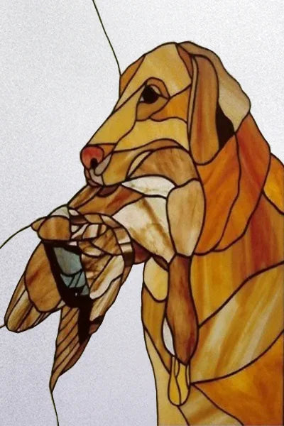 Window Film Stained Glass Stickers Static Cling,Frosted Privacy Custom size,Print Cat,Tiger,Deer,Bear For Window Door Home Dec