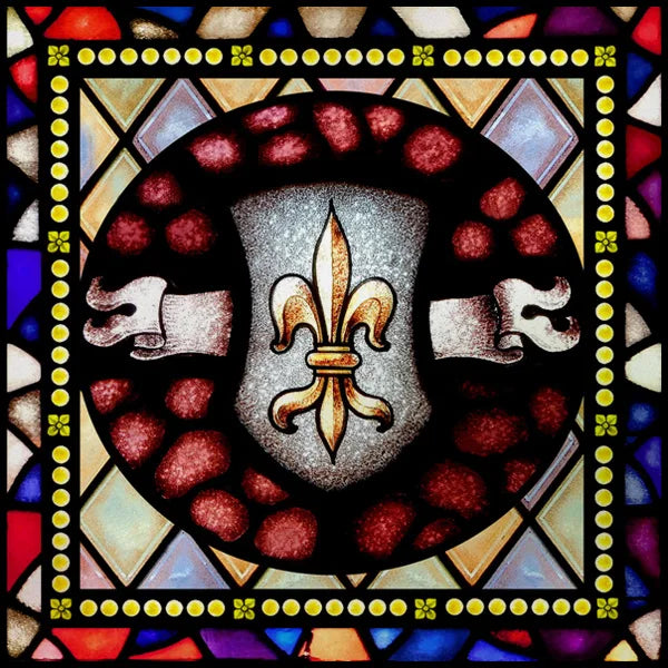 Stained Glass Window Film, Square Window Sticker, Privacy Frosted Static Cling, Home Decal, Door, Office, Custom Size