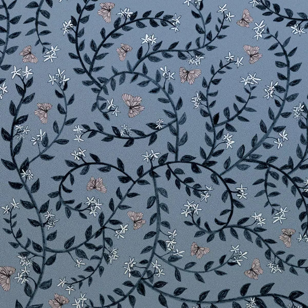 Window Film Frosted Stained Glass Films,Customized Art Deco Design Flowers Static Cling Sticker,Home Decor Foil Window Treatment