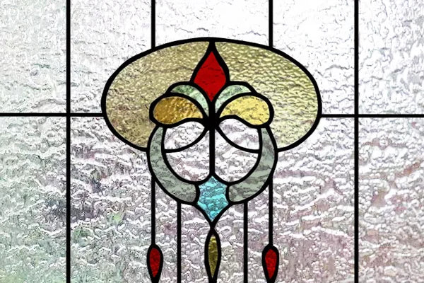 Custom Size 3D Matte Window Film, Stained Glass, Decorative UV Window Sticker, Privacy Frosted Static Cling, Home Decal