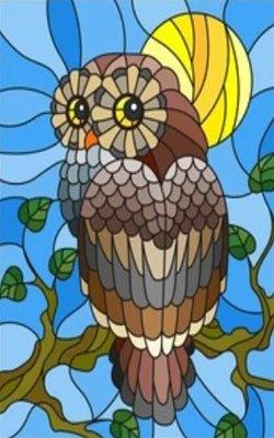 Custom Size Glass Window Film Static Cling Frosted Glass Films Stickers For Bathroom Kitchen Door Birds Heron Parrot Owl