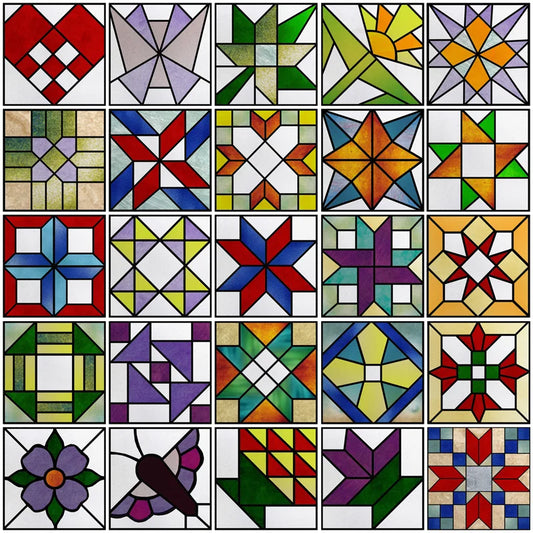 Window Film Frosted Stained Glass Films,Customized Art Deco Design Flower Static Cling Sticker,Home Decor Foil Window Treatment