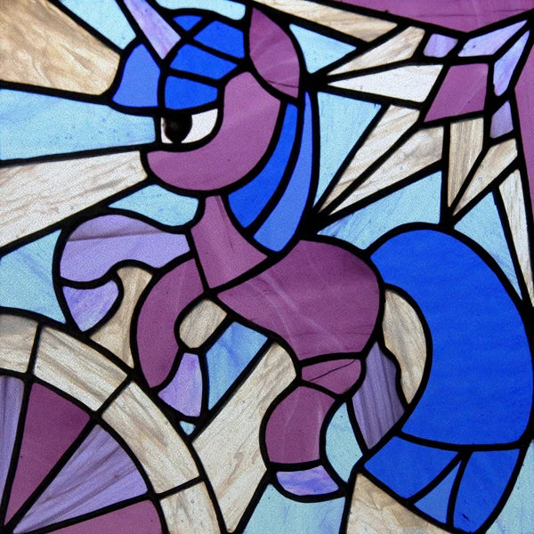 Custom Size Stained Glass Window Film Opaque Frosted Privacy Protection Removable Static Cling Home-Decor Animal Window Covering