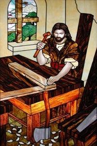 Frosted Stained Glass Window Film, Cross Dove Lily, Static Cling, Church, Home Decor, Bathroom, Kitchen, Door Sticker