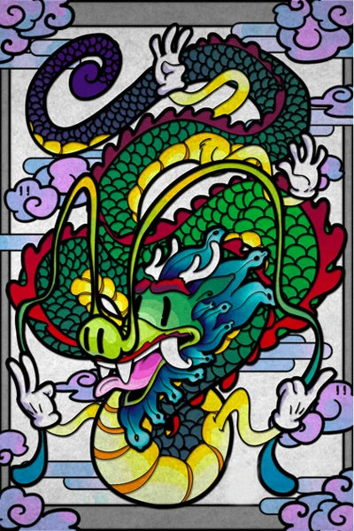 Custom size Stained Glass Window Film Retro Church Painted Mosaic Frosted Static Cling Art Colored Glass Films Sticker