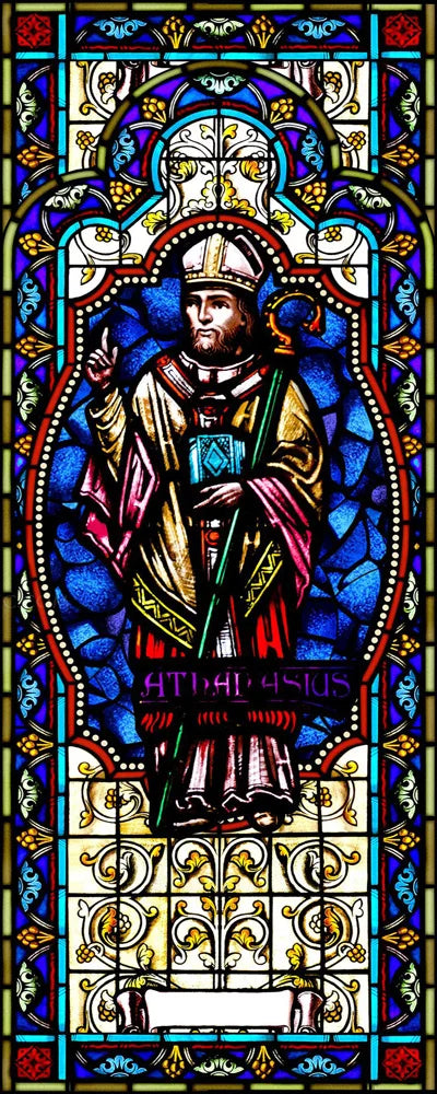 Religious Stained Glass Films,Frosted Window Sticker,Christ Gothic Styles Painting, Church Prayer Room, House of Worship Home