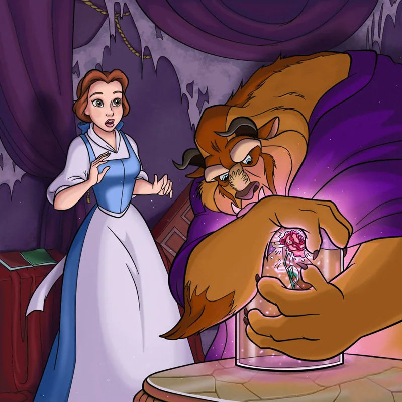 Stained Glass Window Film Frosted Glass Sticker Forest Customized Princess Prince Fairytale Castle For Kids Room Door Home Decor