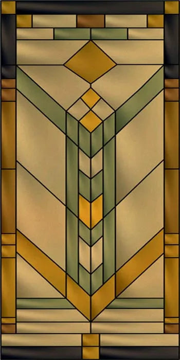 Frosted Stained Glass Window Film, Customized Privacy, Static Cling,Church Style, Door Sticker, Office, Bathroom Home Decor