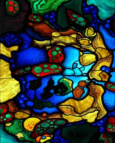 Customized Size Static Cling Frosted Stained Glass Window Films,Sun Catcher Print Photo for Bathroom Privacy Door Home Decor