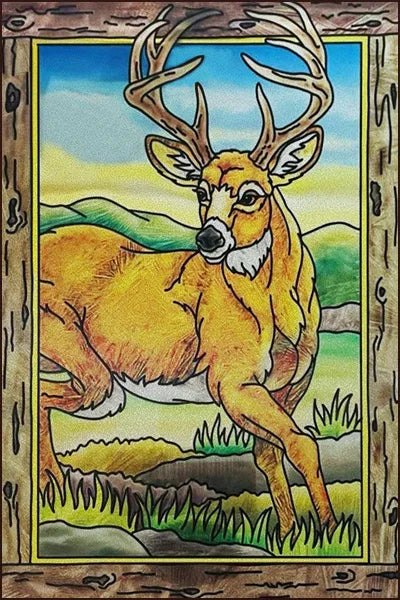 Customized Stained Glass Film Window Films Static Cling Frosted Sticker Church Peacock Birds Cat For Door Bathroom Home Decor