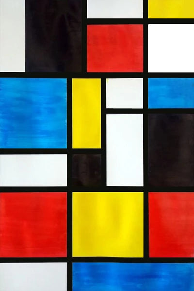 Custom size Stained Glass Window Film Retro Church Painted Mosaic Frosted Static Cling Art Colored Glass Films Sticker