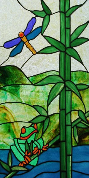 Frosted Stained Glass Window Film, Church Static Cling,Door Sticker,Print SunFlower,Tree,Fruit,Birds,Home Decor, Customized