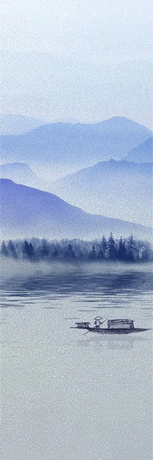 Custom Size Window Glass Films Window Film Static Cling Frosted Tree Mountain Posters For Bathroom Door Kitchen Office Home