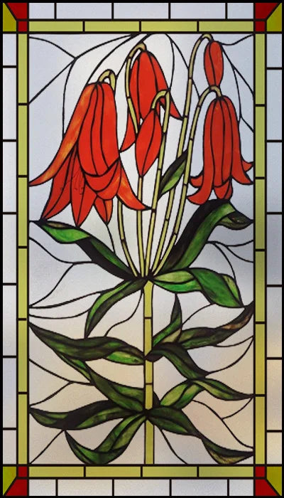 Window Film Frosted Stained Glass Films Customized Art Decor Design Flower Static Cling Sticker,Home Decor Foil Window Treatment