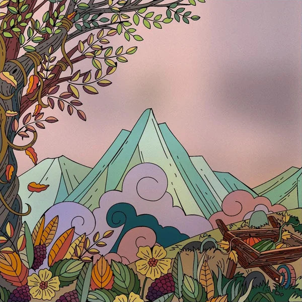 Stained Glass Window Film Frosted Glass Sticker Forest Opaque,Customized Print Mountain For Bathroom Door Office Home Decor