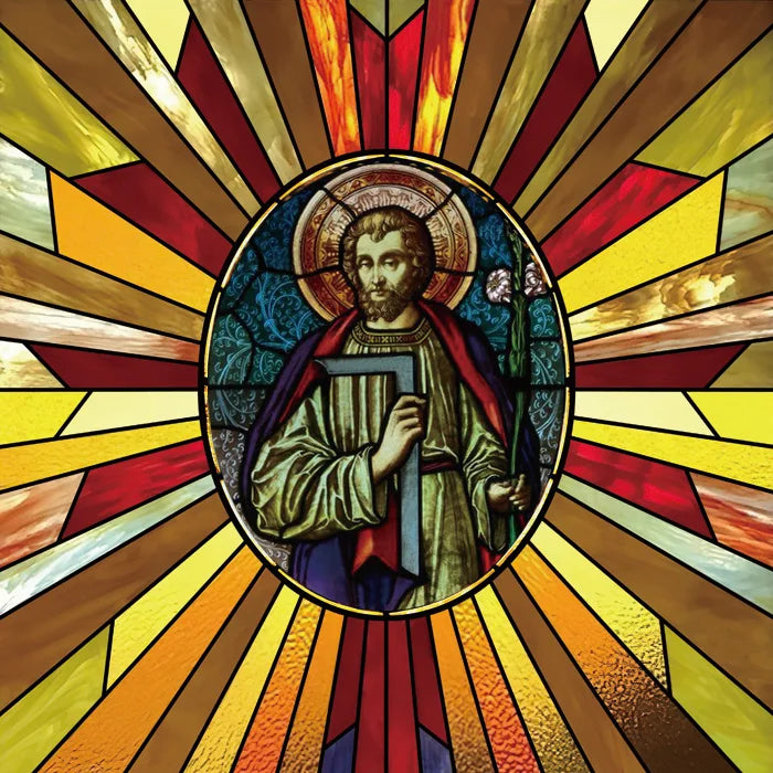 Custom Frosted Stained Glass Window Film,Static Cling Reusable,Jesus Christ Angels Virgin Mary Picture Decor Window Treatment