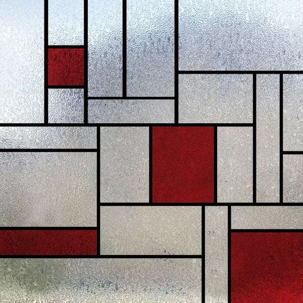 Window Film Frosted Stained Glass Films,Customized Art Design Mosaic Static Cling Sticker,Home Decor Foil Window Treatment