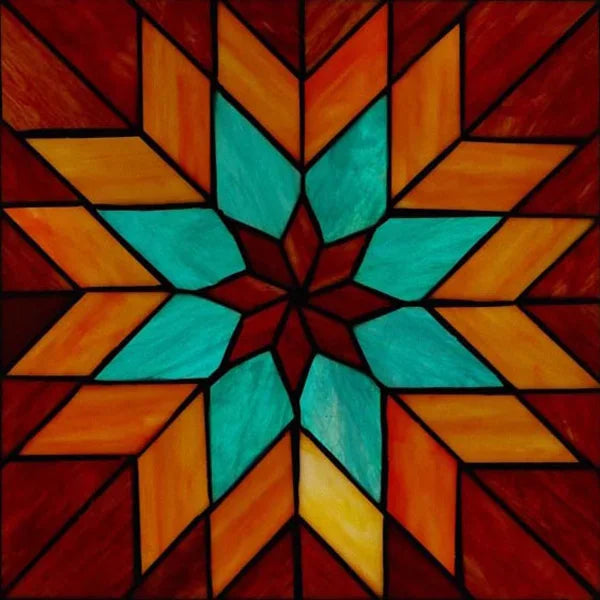 Stained Glass Window Film, Frosted Privacy Static Cling, Retro Stickers for Bathroom, Cabinet, Door, Home Decor, Skylight Covers