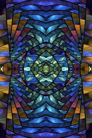 Custom size Stained Glass Window Film Retro Church Painted Mosaic Frosted Static Cling Art Colored Glass Films Sticker