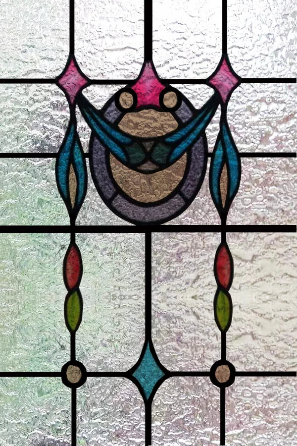 Custom Size 3D Matte Window Film, Stained Glass, Decorative UV Window Sticker, Privacy Frosted Static Cling, Decor for Glass