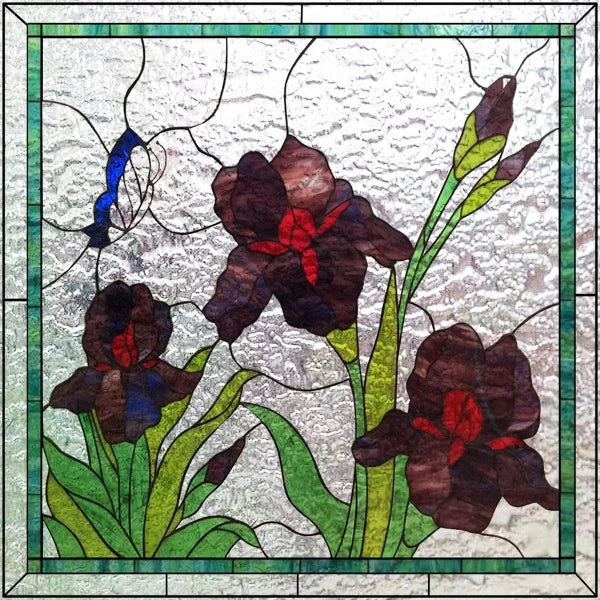 Window Film Frosted Stained Glass Films European Static Cling Privacy Films Door Sticker Kitchen Office Home Decor Customized