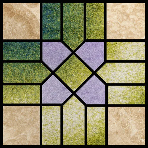 Window Film Frosted Stained Glass Films,Customized Art Deco Design Flower Static Cling Sticker,Home Decor Foil Window Treatment