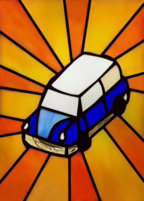 Stained Glass Window Film, Frosted Glass Sticker, Forest，Custom Size, Animals, Plants, Kids Room Door, Poster, Home Decor